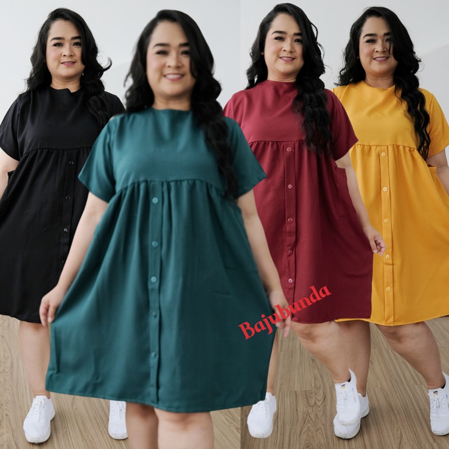 LD 120 DRESS JUMBO BIG SIZE JESIKA BAJUBUNDA