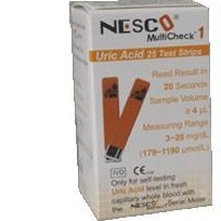 Nesco Strip N UA (25s) STRIP UNTUK CEK ASAM URAT (25pcs/btl)