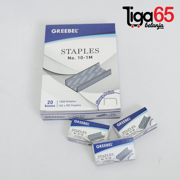 365 GREEBEL ISI STAPLES #80014 Refil / Isi Staples Steples Hekter GREEBEL