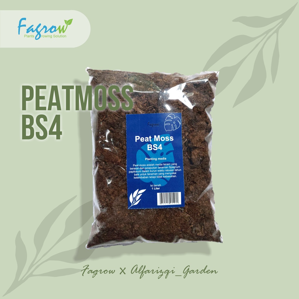 Peat Moss BS4 Klasmann Deilmann | Peatmoss 1 Liter