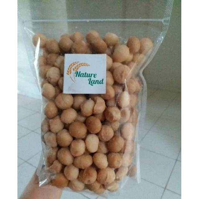 

ROASTED MACADAMIA NUT 1 KG (KACANG MACADAMIA PANGGANG)