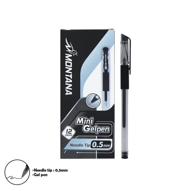 

PULPEN GEL MONTANA 412(12PCS)