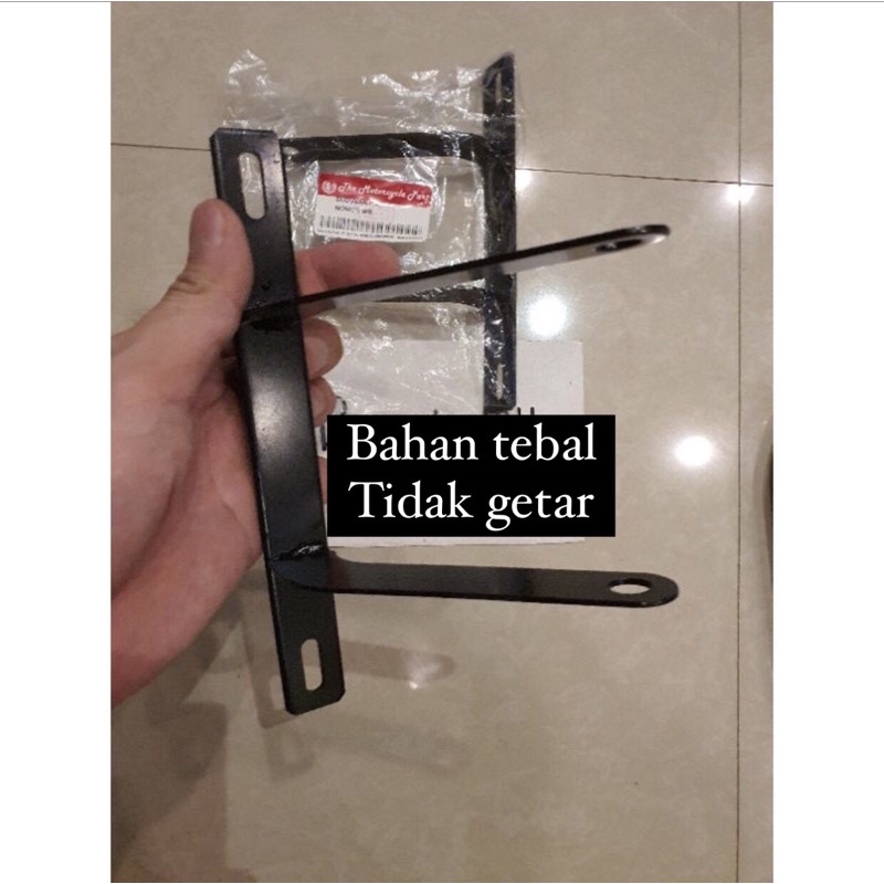 BREKET PLAT NOMOR YAMAHA WR155/DUDUKAN PLAT NOMOR YAMAHA WR155/BREKET PLAT NOMOR WR 155