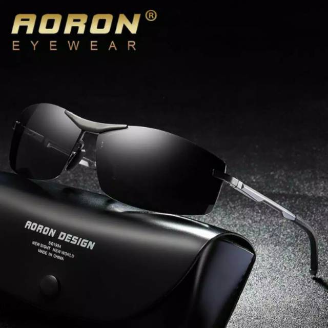 COD ORIGINAL  AORON PHOTOCROMIC KACAMATA POLARIZED ANTI UV 400