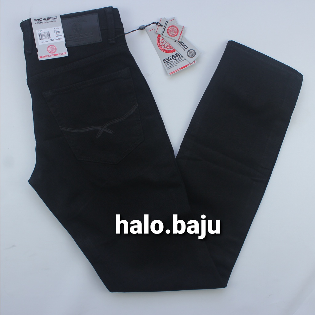 PICASSO EDITION - DOUBLE BLACK | Celana Levis Picasso Terbaru | Celana Picasso Jeans Original