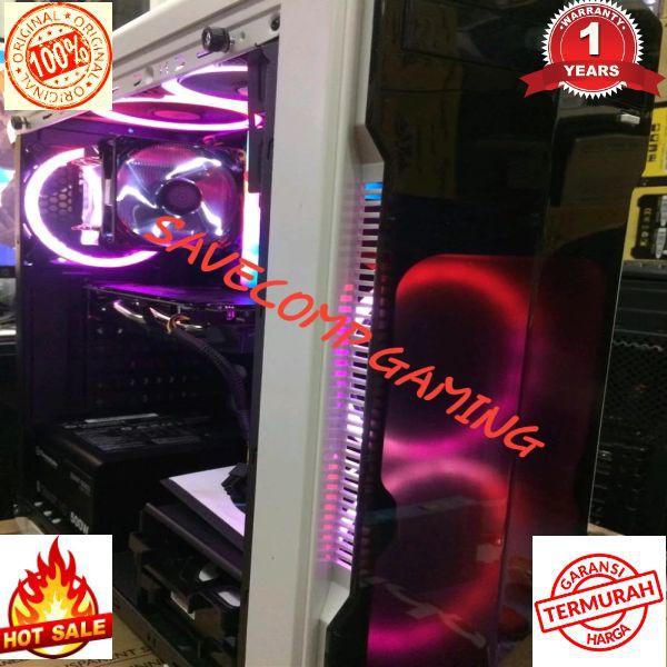 Terlaris PC GAMING COFFELAKE I7 8700K FEAT ASUS ROG STRIX B360 I GAMING