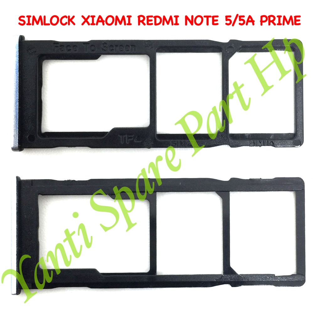 Simtray Sim Lock Xiaomi Redmi Note 5A Note 5A Prime Original Terlaris New