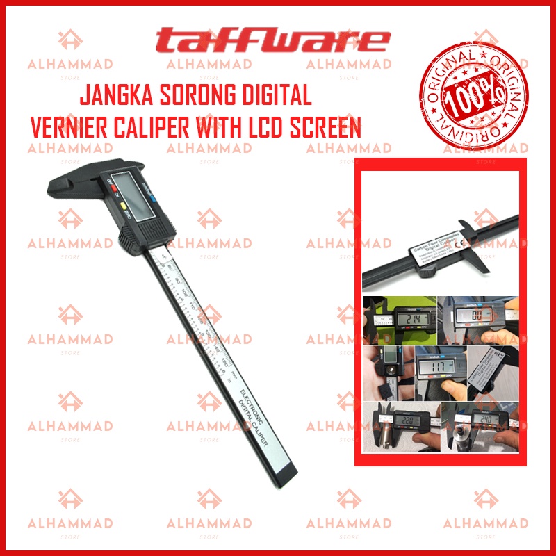 Jangka Sorong Digital Vernier Caliper with LCD Screen