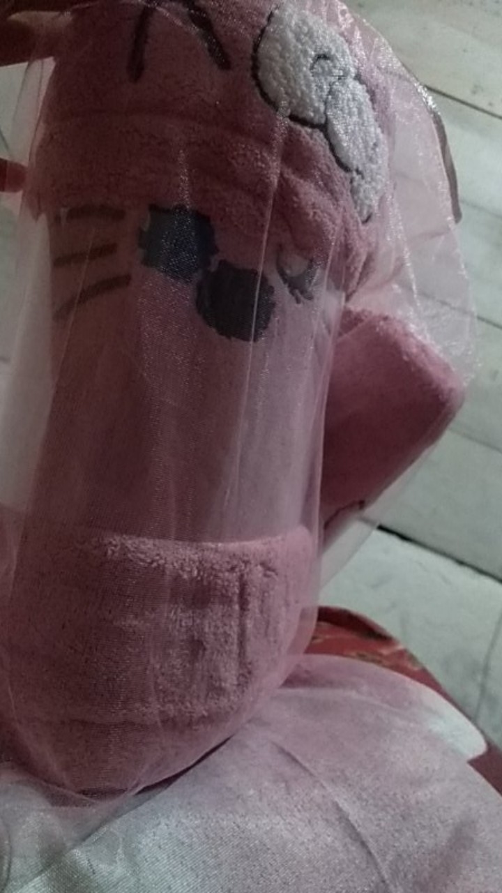 Handuk Micro Set Boneka 35*75 + 70*140 Cm