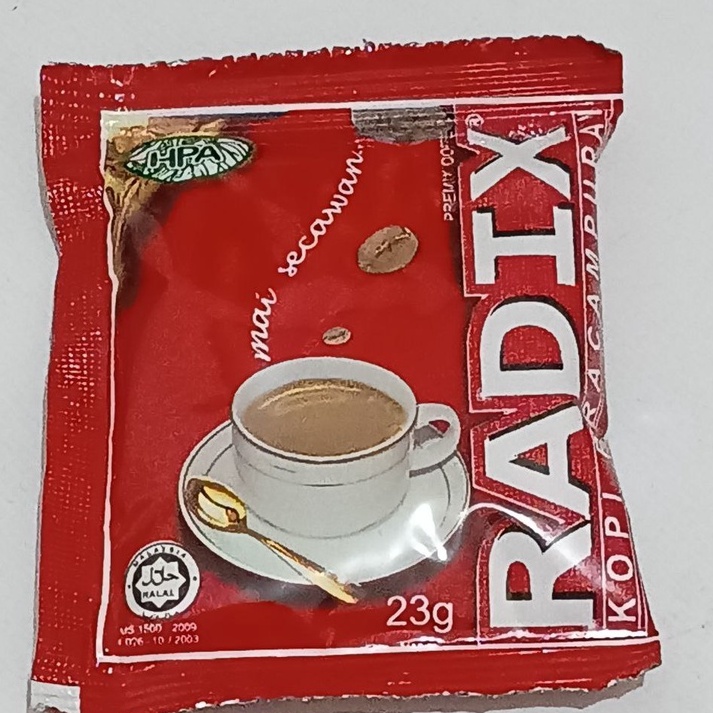 

Kopi Radix Pracampuran Malaysia HPA 1 Sachet Impor 100% dijamin Ori