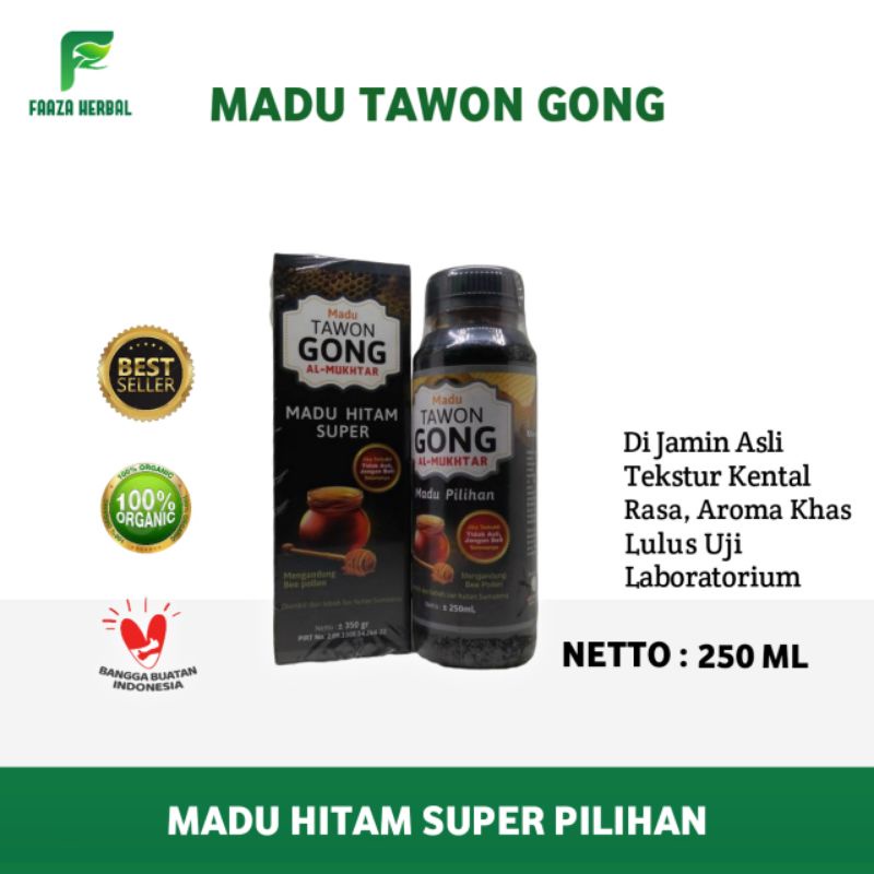 Madu Tawon Gong Gung Liar Asli Al Mukhtar