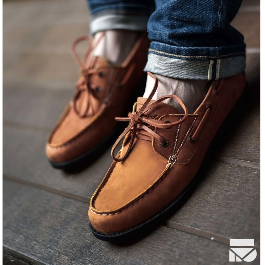 Moscow Tan | Sepatu Kulit Asli Casual Klasik Pria Cowok Men Loafers Ori Footwear | FORIND x Zapato