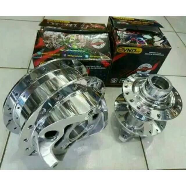 Tromol Set Nmax Depan Belakang VND / Tromol Depan Belakang Nmax / Tromol Set Nmax Merek VND