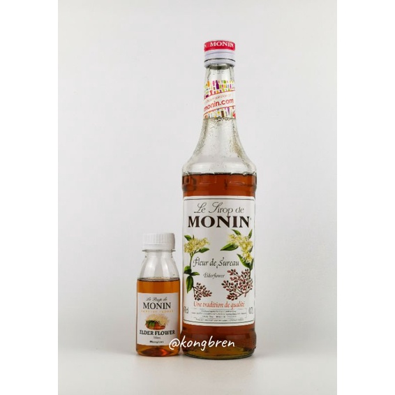 Sirup Monin Elder Flower Repack 100ml - Monin Syrup Elderflower 100 ml