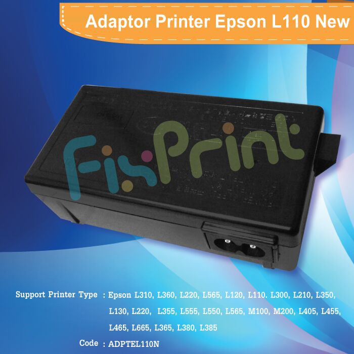 Adaptor Power Supply Printer Epson L120 L110 L210 L220 L300 L350 L355 L360 L565 L555 M100 M200 L405