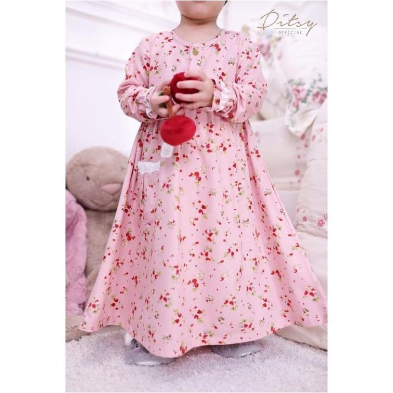 DITSY - LITTLE STRAWBERRY PINK SIZE 5