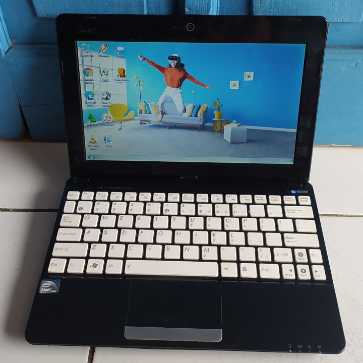 Asus Eee Pc 1015px Warna Hitam Ram 2gb Hdd 3gb Netbook Notebook Second Bekas Murah Shopee Indonesia