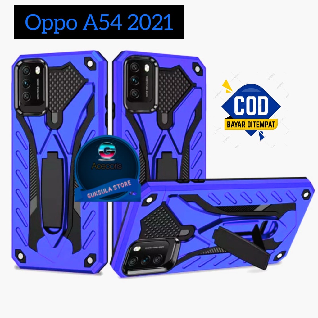 FOR ( OPPO A54 2021 ) Casing/Hardcase Phantom Robot Kick Standing