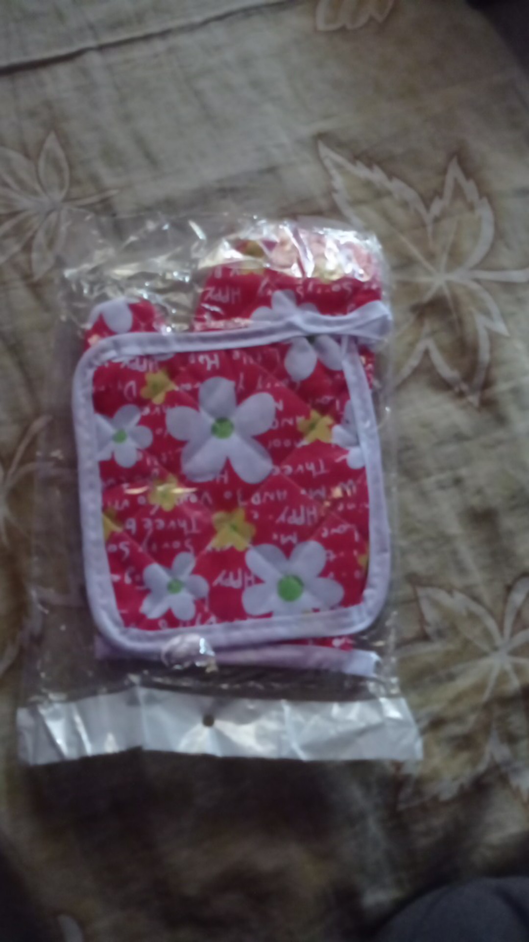 Tgb Set Sarung Tangan Masak Dapur Anti Panas