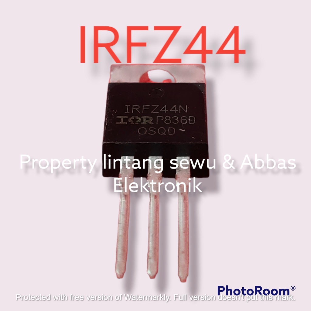 IRFZ44 TRANSISTOR FET MOSFET IRF Z44