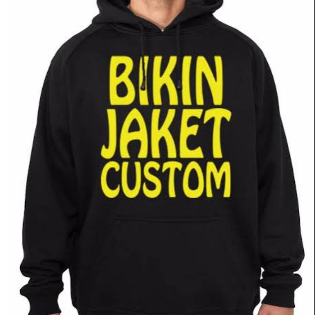  HOODIE  CUSTOM  BIKIN JAKET CUSTOM  BISA BUAT SESUAI DESIGN 