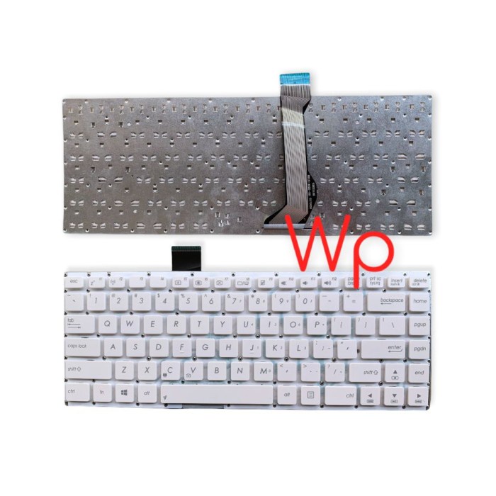 Keyboard Laptop Asus E402 E402M E402MA E402SA E402S E403SA Putih