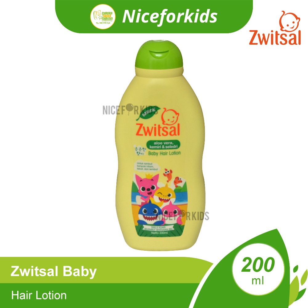 Zwitsal Baby Hair Lotion 100ml 200ml / Lotion rambut Bayi