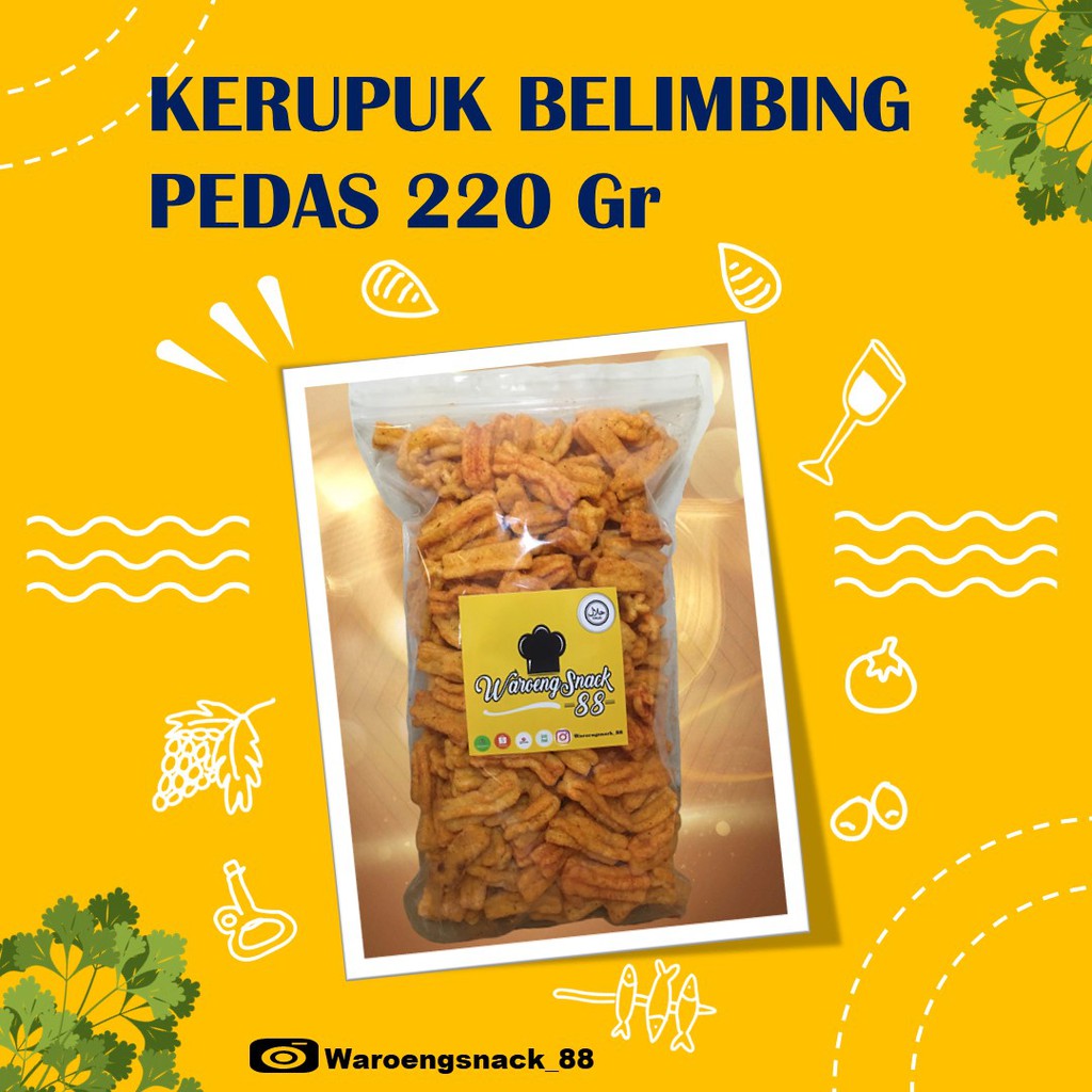 

KERUPUK BELIMBING PEDAS ENAK & MURAH