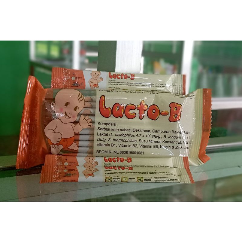LACTO - B Probiotik Untuk Mengatasi Masalah Pencernaan / Diare pada Bayi & Anak