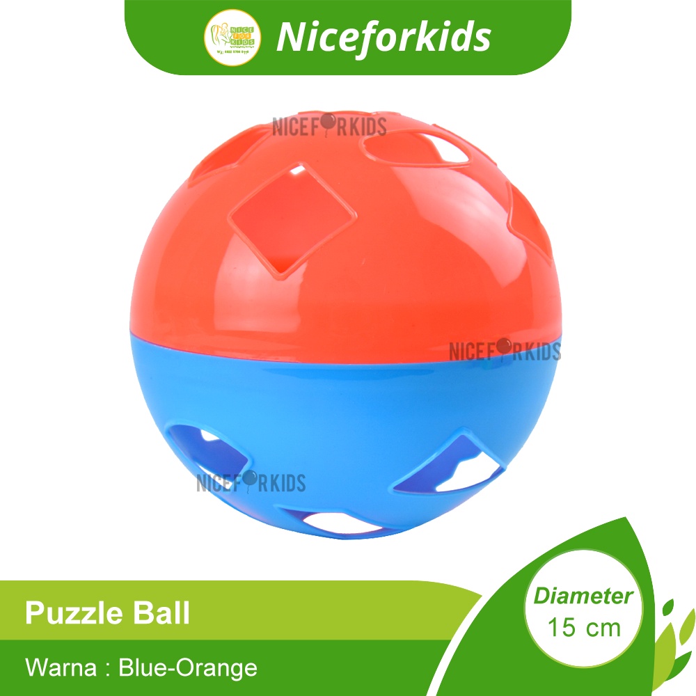 Puzzle Ball / Block Bola Puzzle / Mainan Puzzle Anak