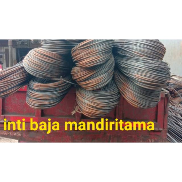 BESI BETON POLOS 8 standart SNI tp280 / Besi Beton 8mm Polos