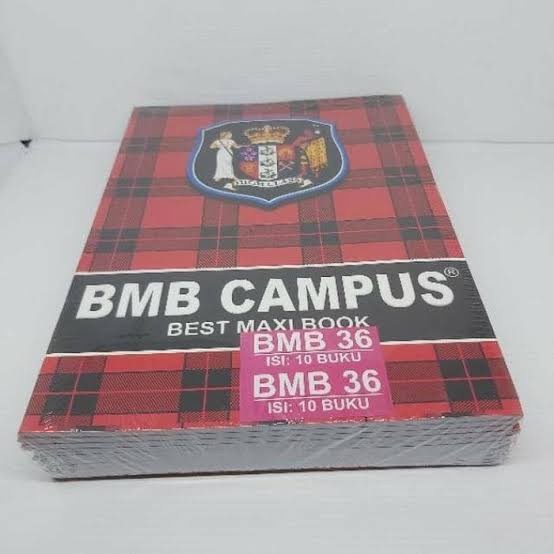 

Gilaa!!! Buku Tulis Boxy Bmb Campus 36 Lembar Diskon