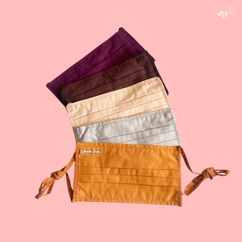 AVALEE SCARF MASKER KAIN A masker hijab