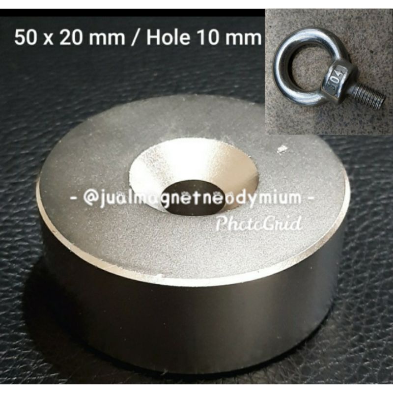 magnet neodymium ring fishing 50mm