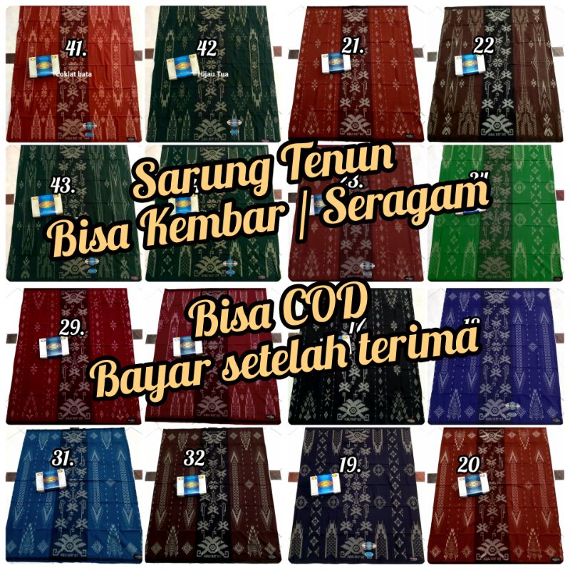 SARUNG ABU RIFAT KEMBANG SIAP SERAGAM