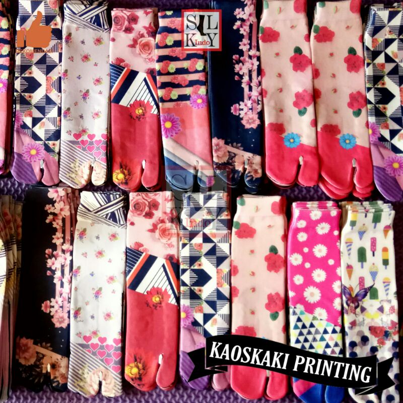 KAOSKAKI MUSLIMAH FULL PRINT NO A1