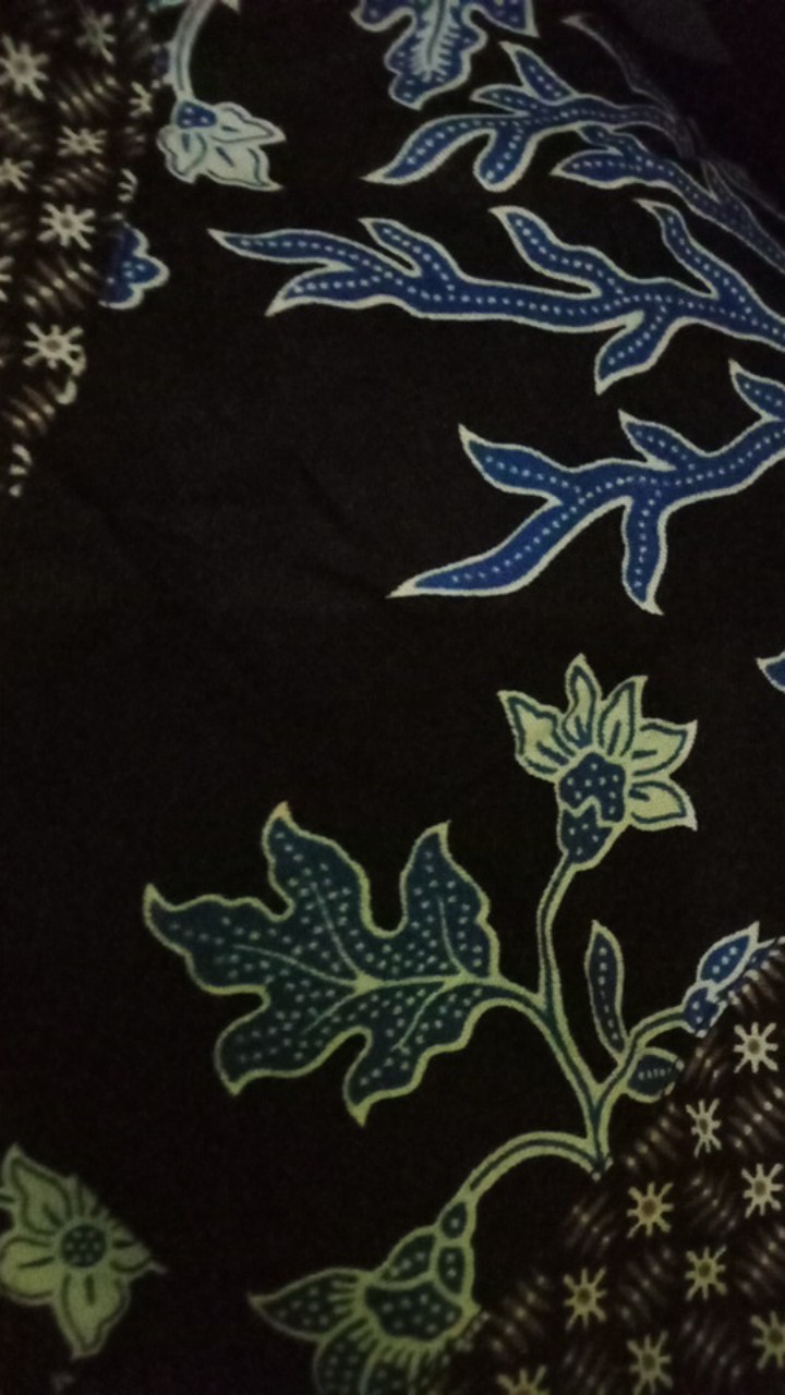 Gamis Batik Syari Gaun Indah Dress Gamis Resleting Depan