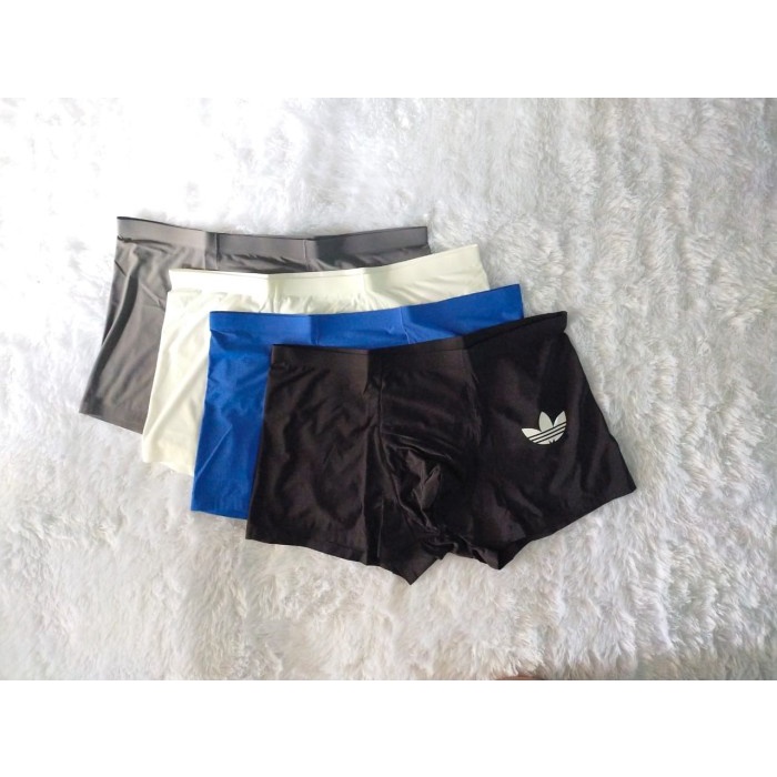 CELANA DALAM BOXER PRIA ADIDAS BAHAN KATUN SUTERA - PER PCS UNDERWEAR BAHAN BERKUALITAS TINGGI