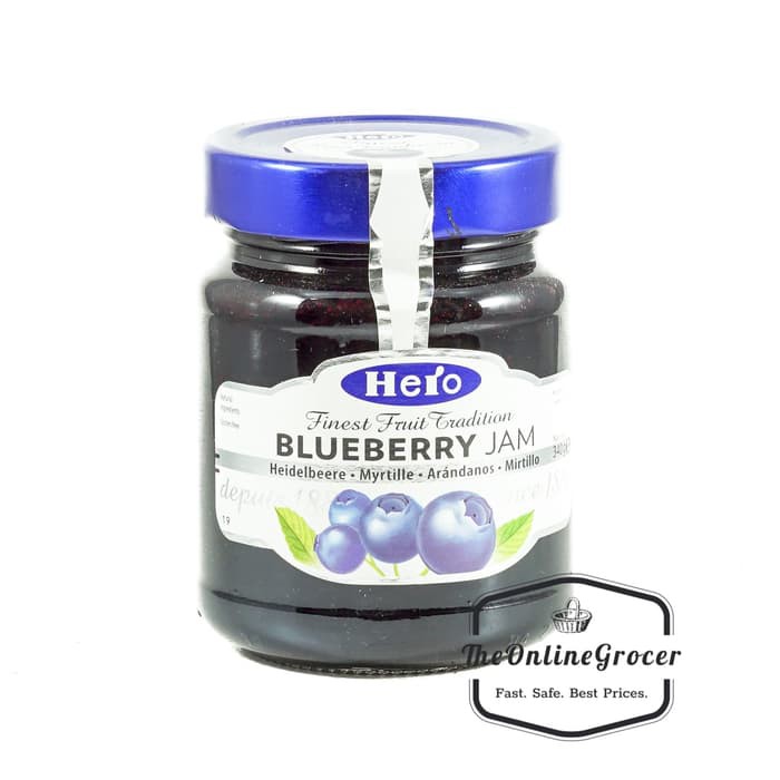 

Hero Blueberry Jam 340gr - Selai Hero Import Swiss