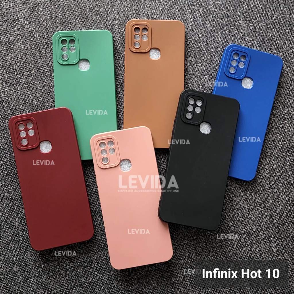 Infinix Hot 10 Infinix Hot 10S Infinix Hot 10 Play Infinix Hot 11 Play case Pro Kamera Warna Macaron