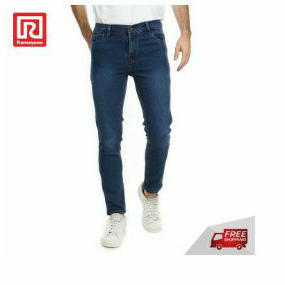 Celana Jeans Pria Dark Blue RAF 21