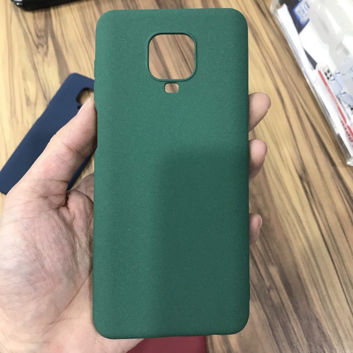 PREMIUM TPU SANDSTONE SOFT JELLY CASE REDMI NOTE 9 PRO/9S