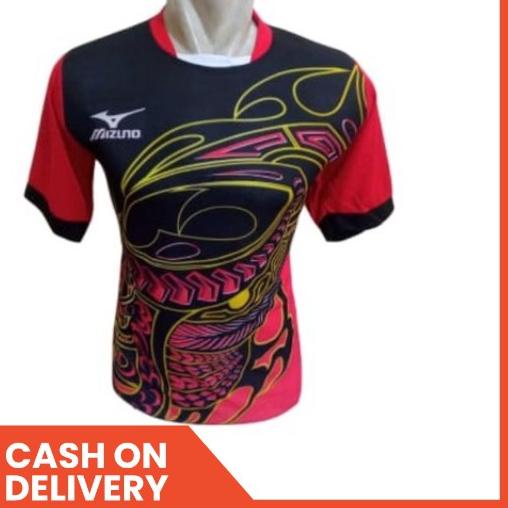 ☻ Baju Voli mizuno Printing Baju Voli Pria PrintingSC83 ☑