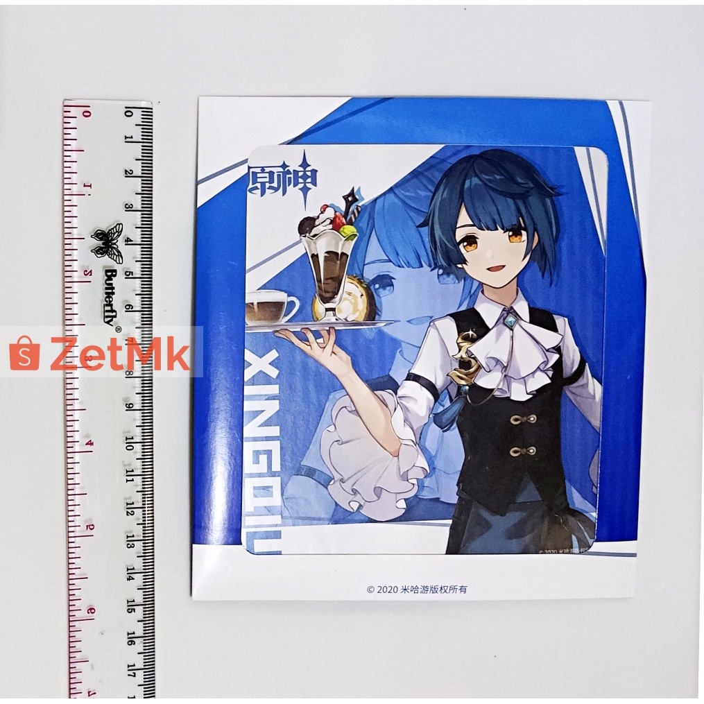 Genshin Impact Official Collab Shikishi Xingqiu