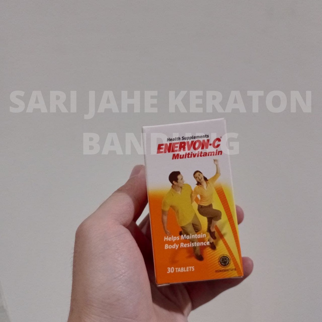 Enervon C Botol ISI 30 Tablet 100% Original ED PANJANG