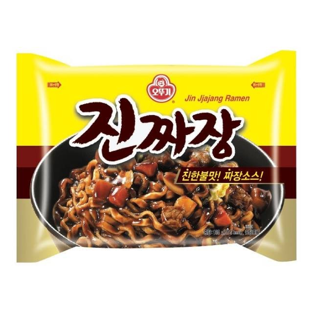 

impor-mie- ottogi jin jjajang ramen 135gr / makanan instant / makanan import -mie-impor.