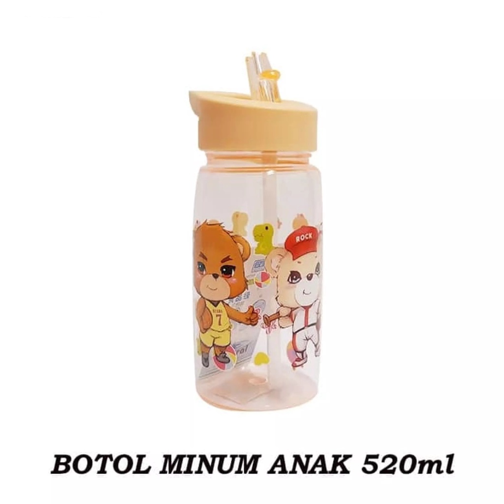 Botol Minum Anak Karakter Kartun Lucu