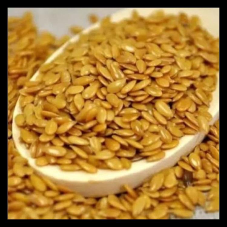 

GOLDEN FLAXSEED 500 GRAM (FLAX SEED / FLAXSEEDS) BERKUALITAS