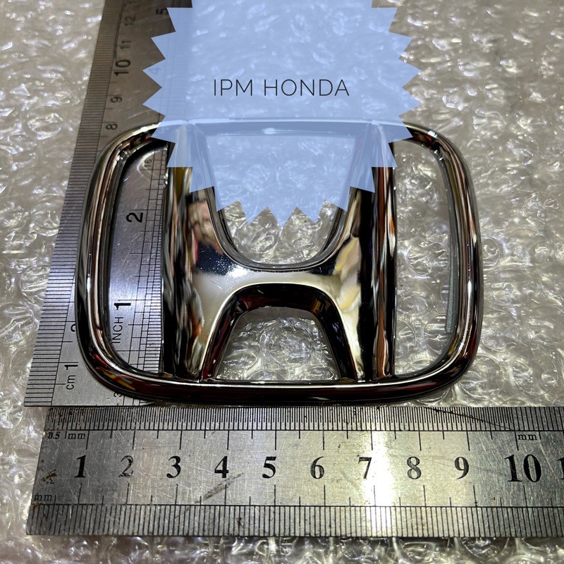 Emblem Logo H Honda Grill Kap Mesin Depan Honda Jazz GD3 IDSI VTEC 9.5 x 8 CM 2003 2004 2005 2006 2007 2008
