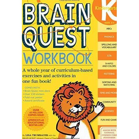 Brain Quest Workbook - Kintergarden